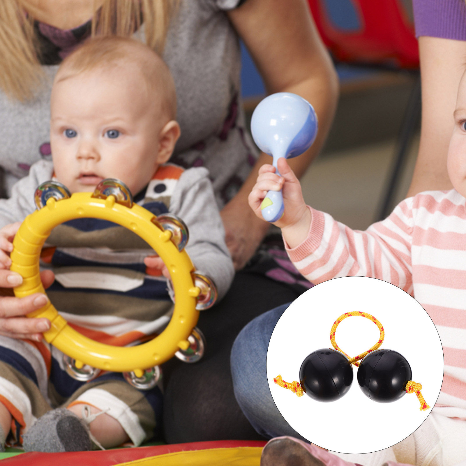 Musical Instrument Maraca - Musical Plastic Egg Shakers Early Educational