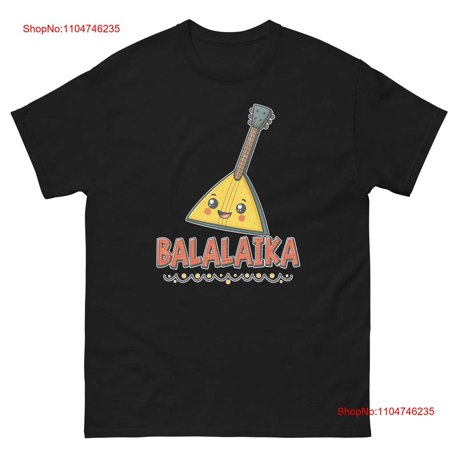 Musical Instrument Balalaika - Balalaika Musical Instrument Illustration T Shirt
