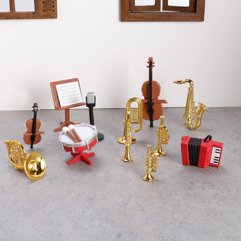 Musical Instrument Saxophone - Home Decor Musical Instrument Model Toy,