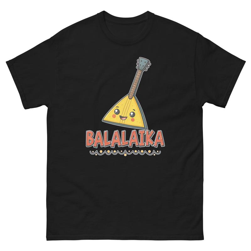 Musical Instrument Balalaika - Balalaika Musical Instrument Illustration T Shirt