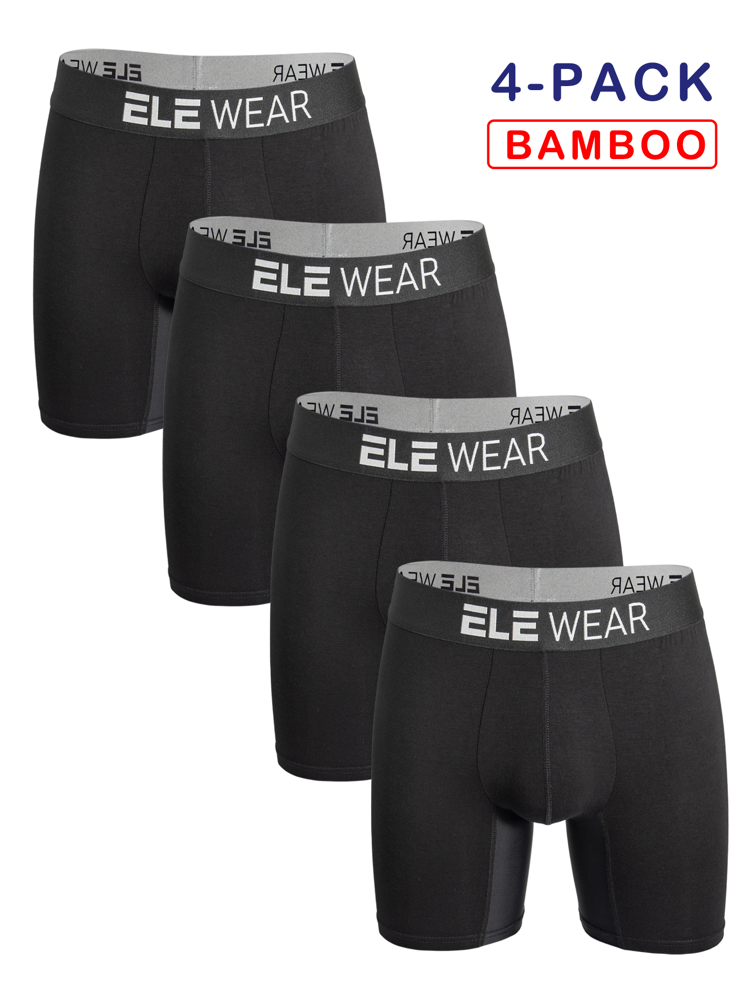 Didgeridoo Bamboo - 4pcs Bamboo Men's Underwear Long Sports