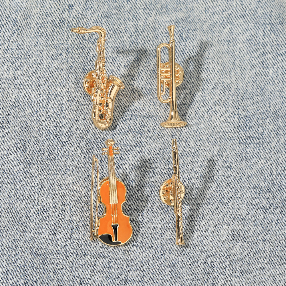 Musical Instrument Veena - 4Styles Classic Trumpet Flute Violin Sax