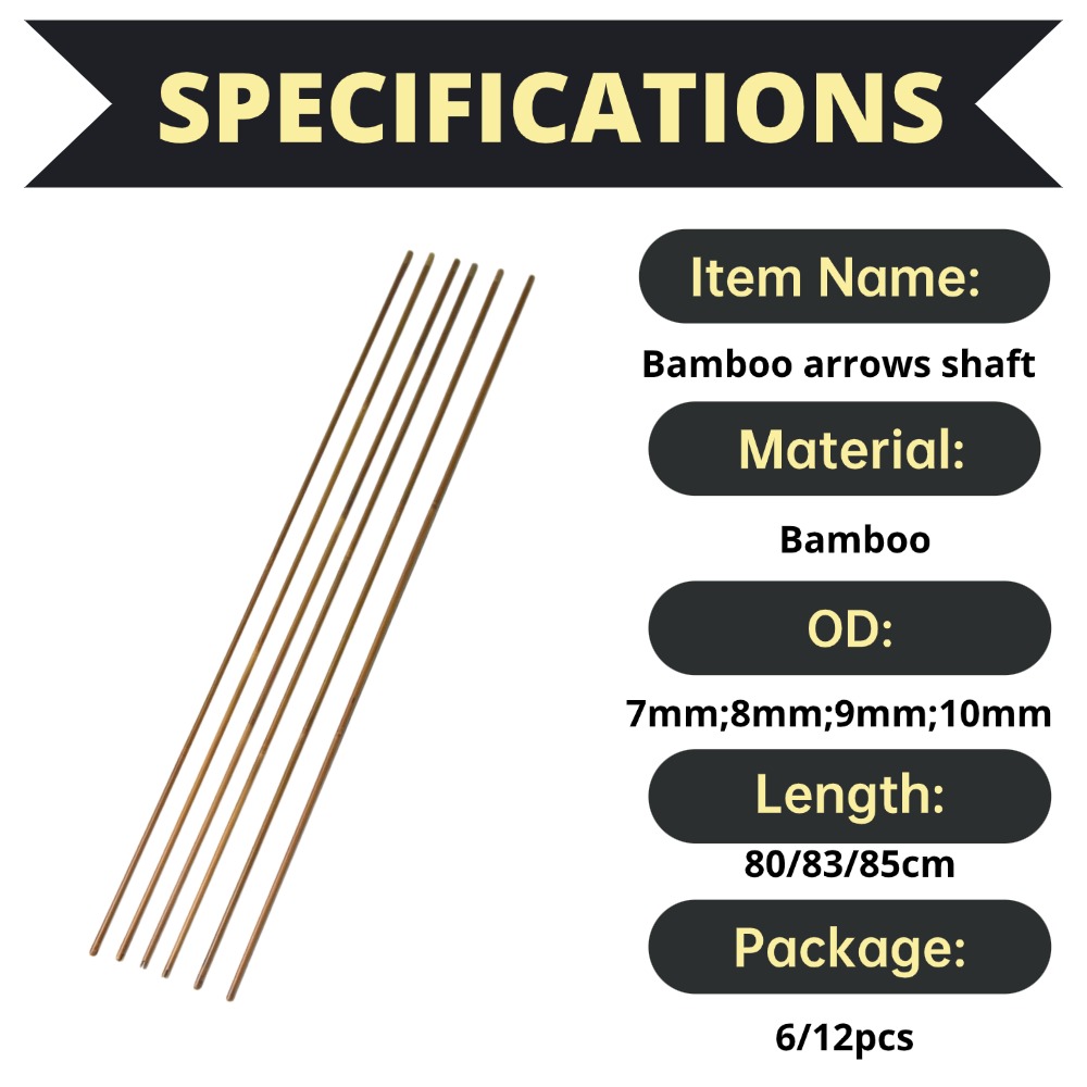 6/12pcs 80/83/85cm Bamboo Arro - Didgeridoo Bamboo recension och pris