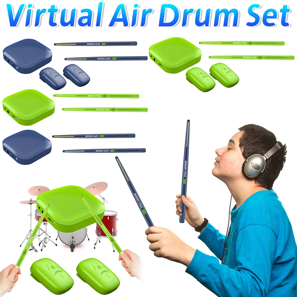 Electric Virtual Air Drum Set  - Musical Instrument Virtual recension och pris
