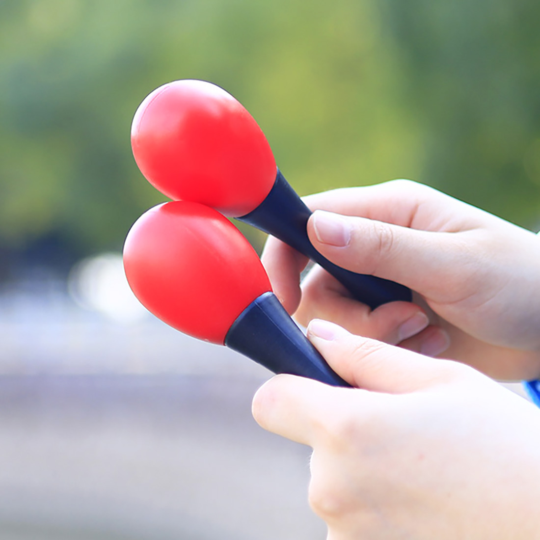 5 Pcs/Set 6 Inch Black Lamb Ch - Musical Instrument Maraca recension och pris