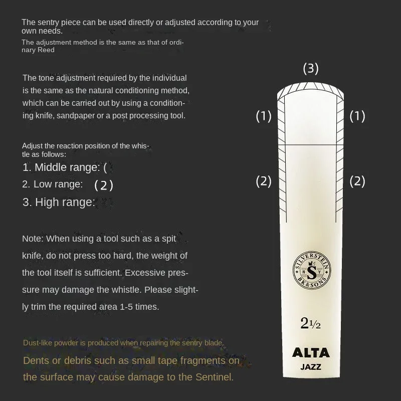 Baritone Upper Bass Reed, Silv - Musical Instrument Saxophone recension och pris