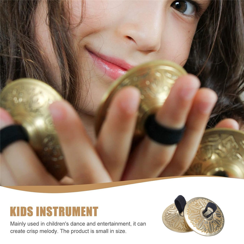 ABJM-Finger Cymbals, Hand Cymb - Musical Instrument Zills recension och pris