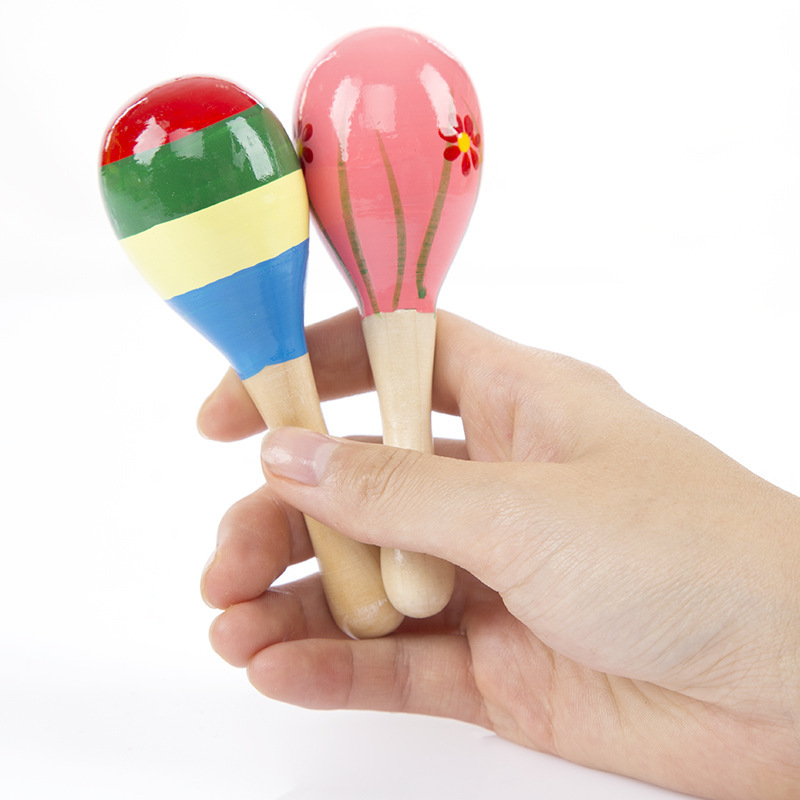 Sand Hammer Wooden Children Or - Musical Instrument Maraca recension och pris