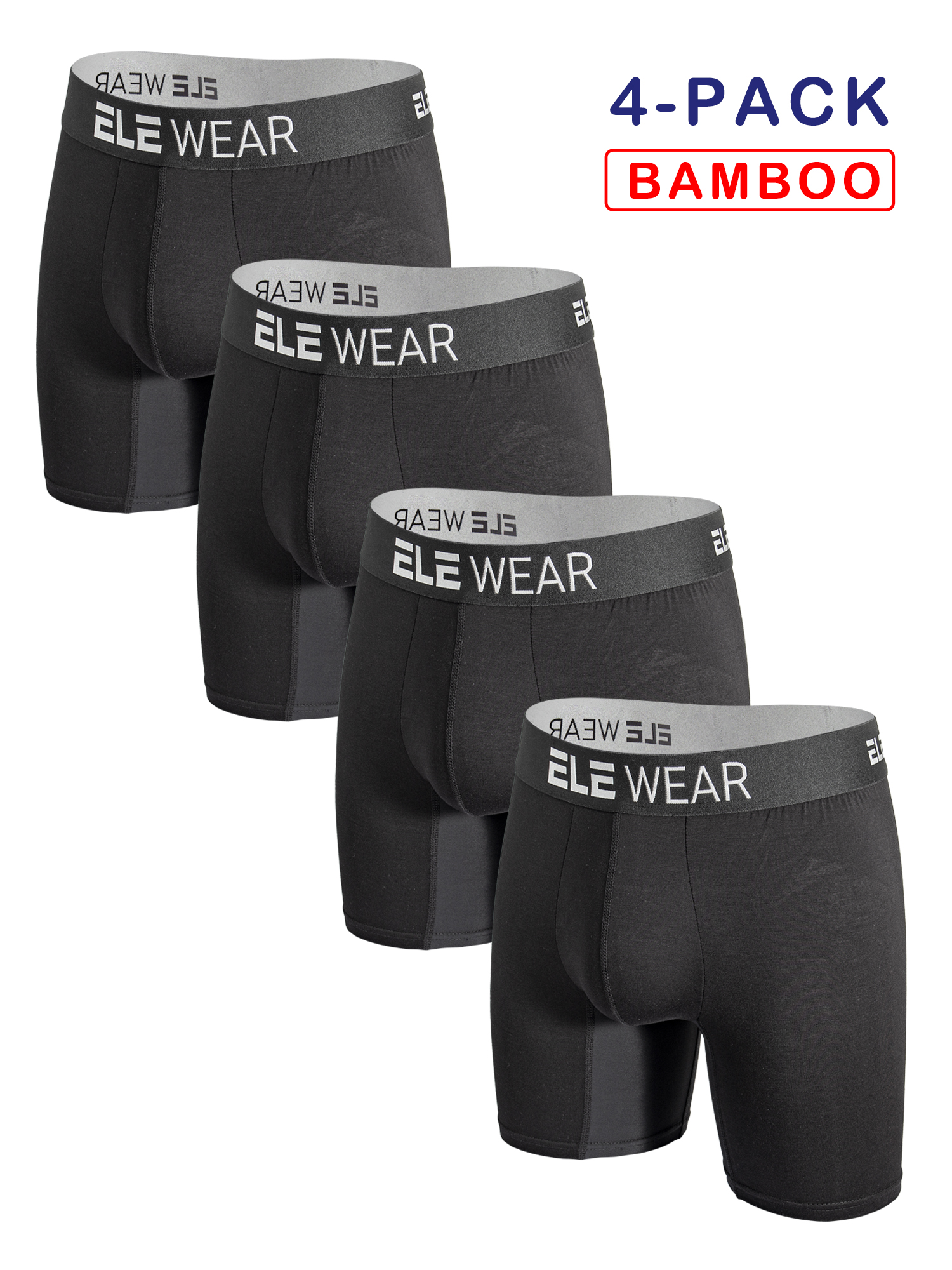 4pcs Bamboo Men's Underwear Lo - Didgeridoo Bamboo recension och pris