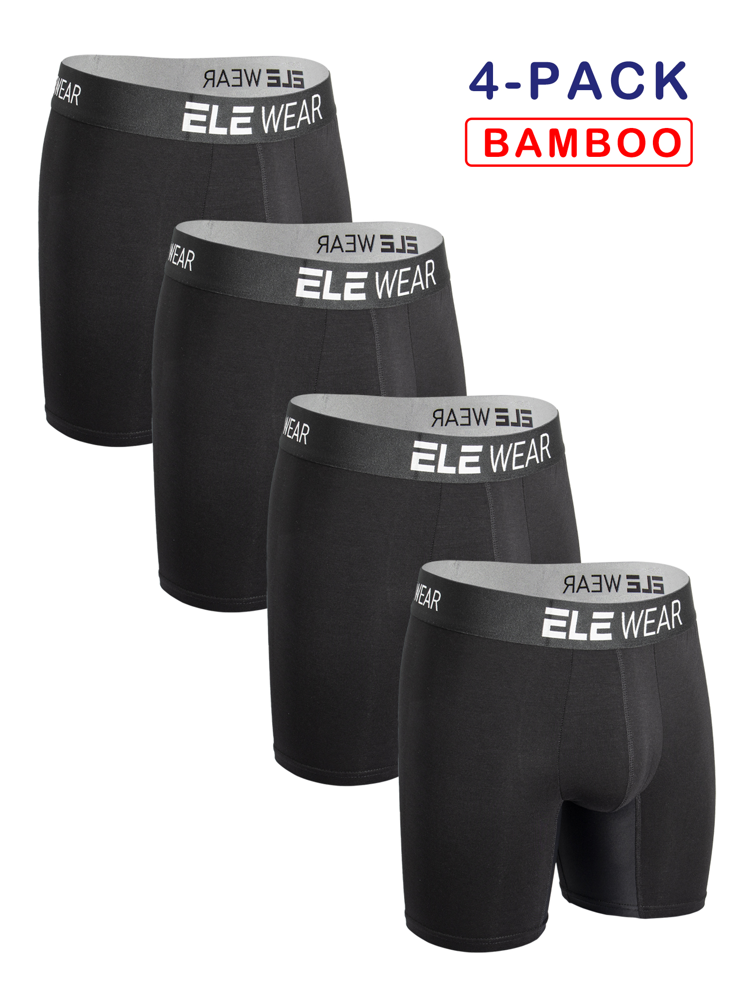 4pcs Bamboo Men's Underwear Lo - Didgeridoo Bamboo recension och pris