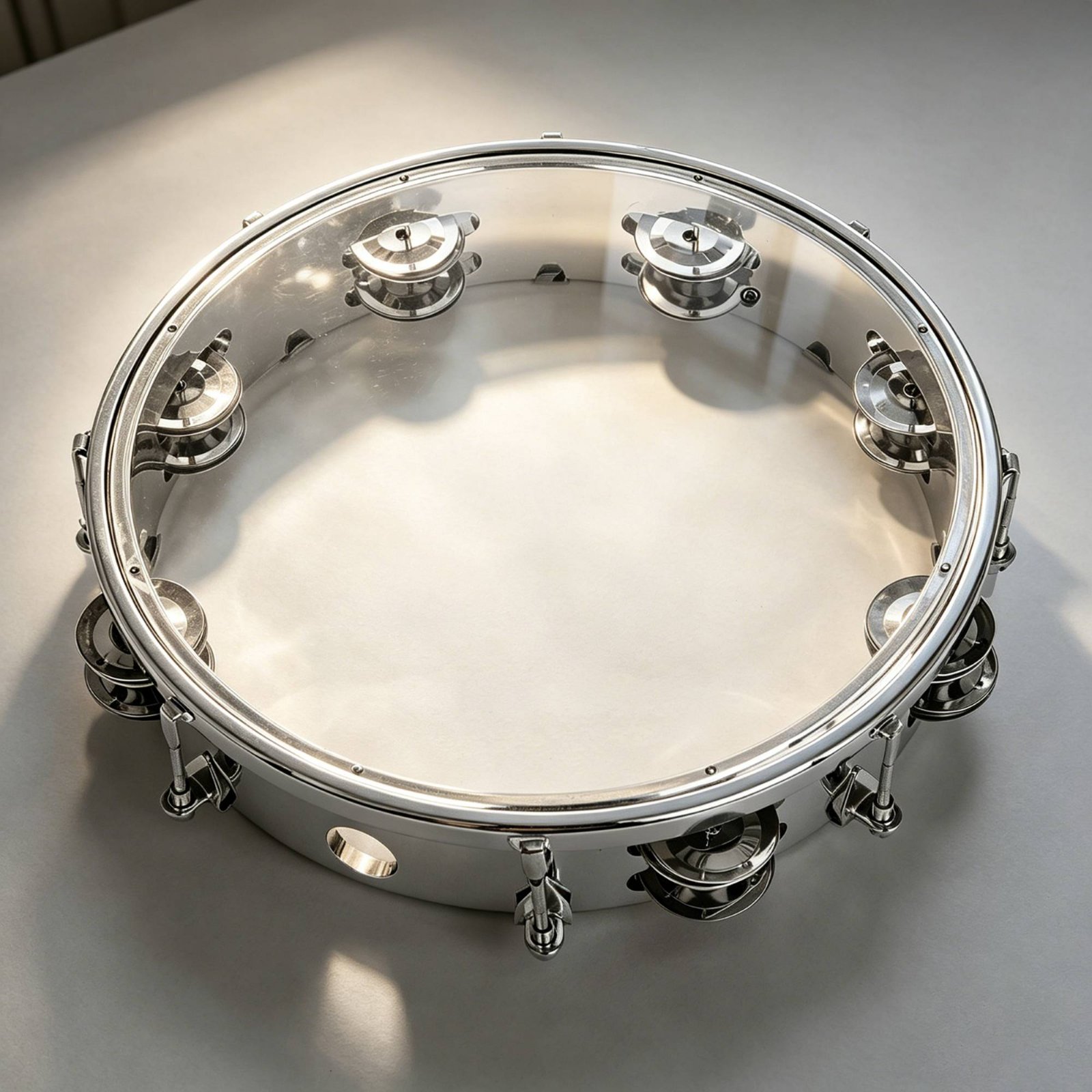 Double Row Clang Tambourine Cr - Tambourine Hand Drum recension och pris