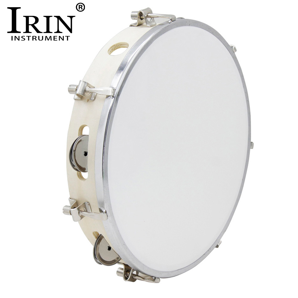 IRIN 10 Inch Tambourine Adjust - Tambourine Hand Drum recension och pris