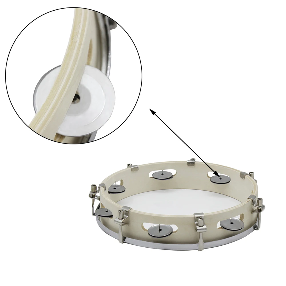 IRIN 10 Inch Tambourine Adjust - Tambourine Hand Drum recension och pris