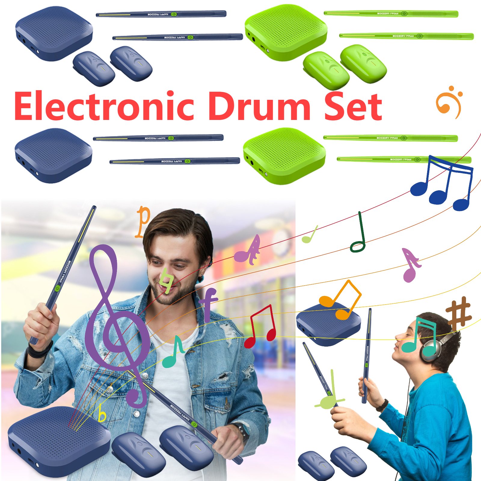 Electronic Air Drumsticks Soma - Musical Instrument Virtual recension och pris