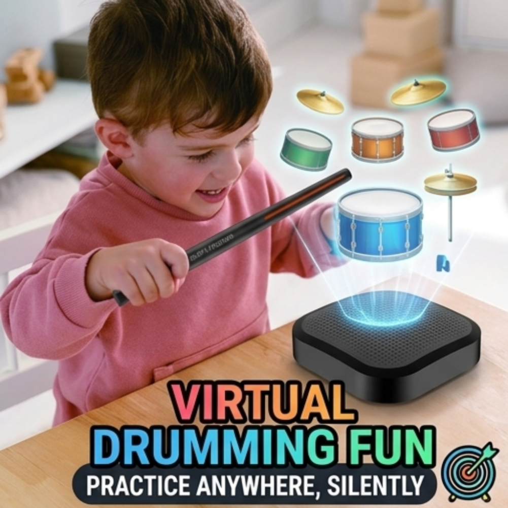 Portable Somatosensory Air Dru - Musical Instrument Virtual recension och pris