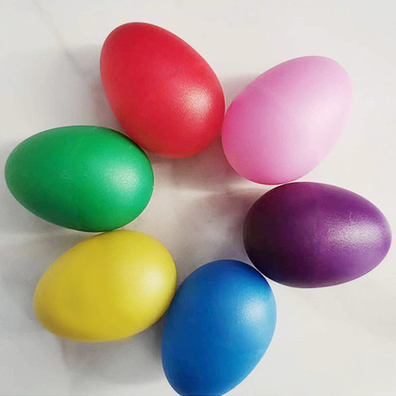 2Pcs Egg Shakers Plastic Percu - Musical Instrument Maraca recension och pris