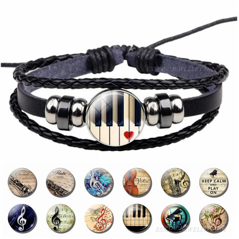 Music Notes Bracelet Vintage V - Musical Instrument Veena recension och pris