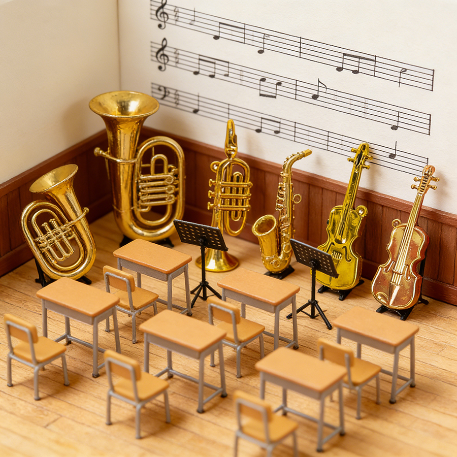 5/10pcs 2-7cm Mini Golden Musi - Musical Instrument Saxophone recension och pris