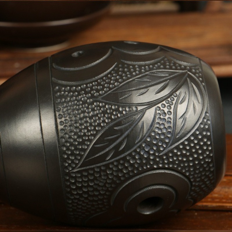 8 Holes Ocarina Black Portable - Musical Instrument Xun recension och pris