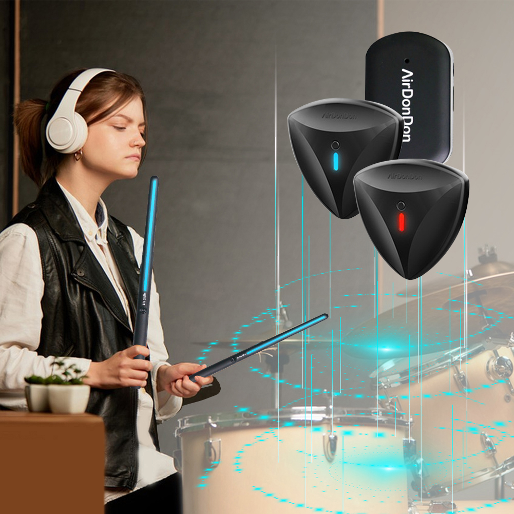 Portable Air Drum Set Air Drum - Musical Instrument Virtual recension och pris