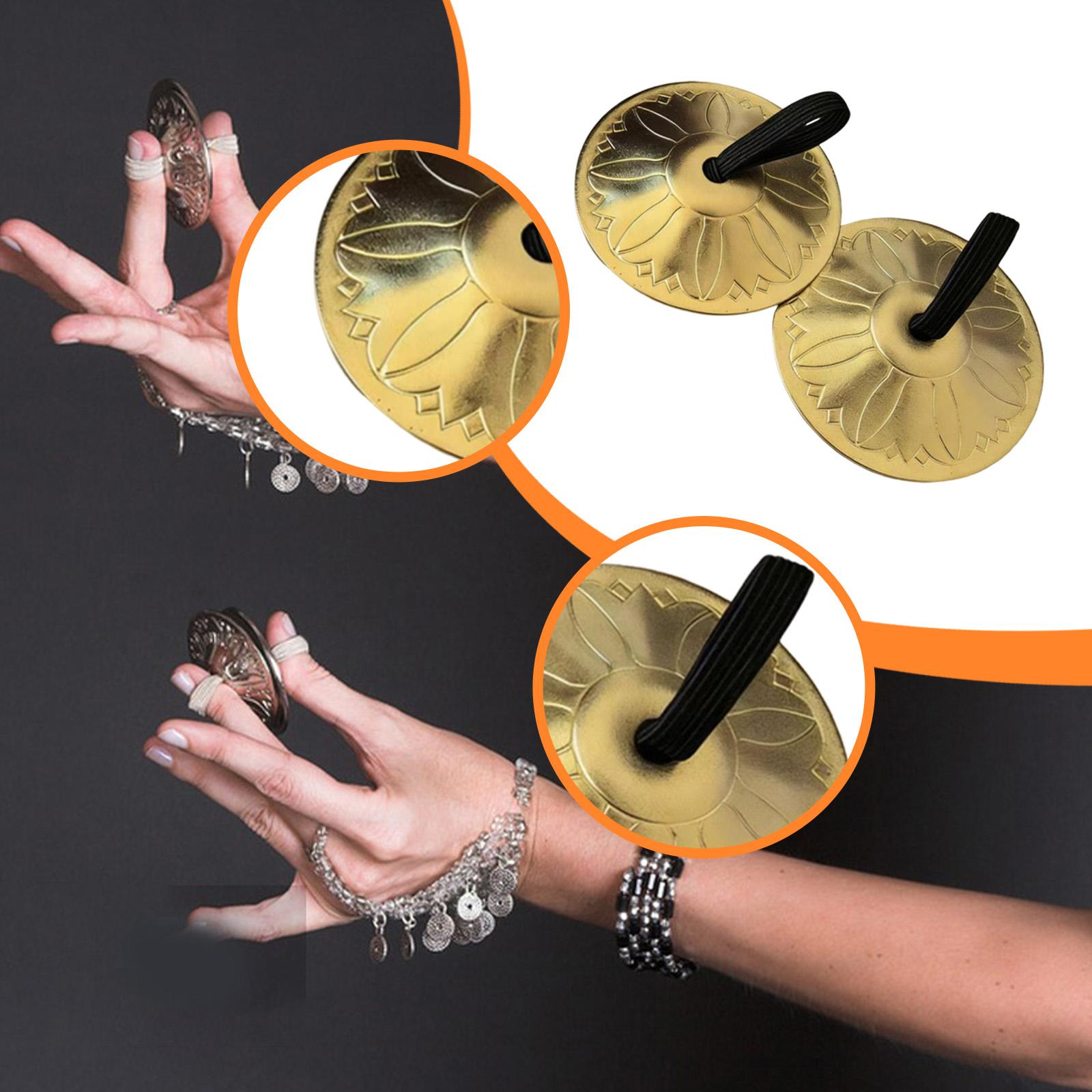 Belly Dance Finger Cymbals Fin - Musical Instrument Zills recension och pris