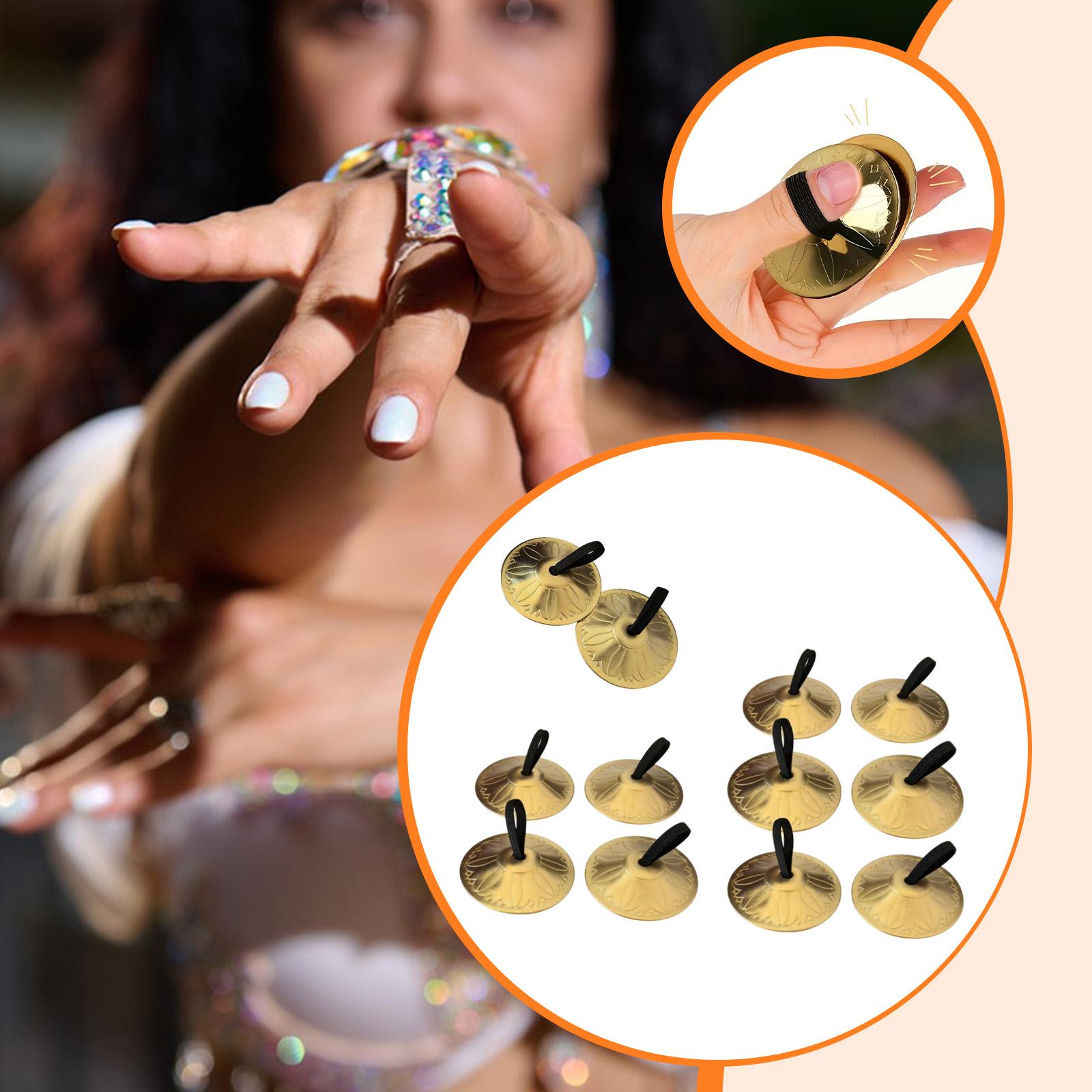 Belly Dance Finger Cymbals Fin - Musical Instrument Zills recension och pris