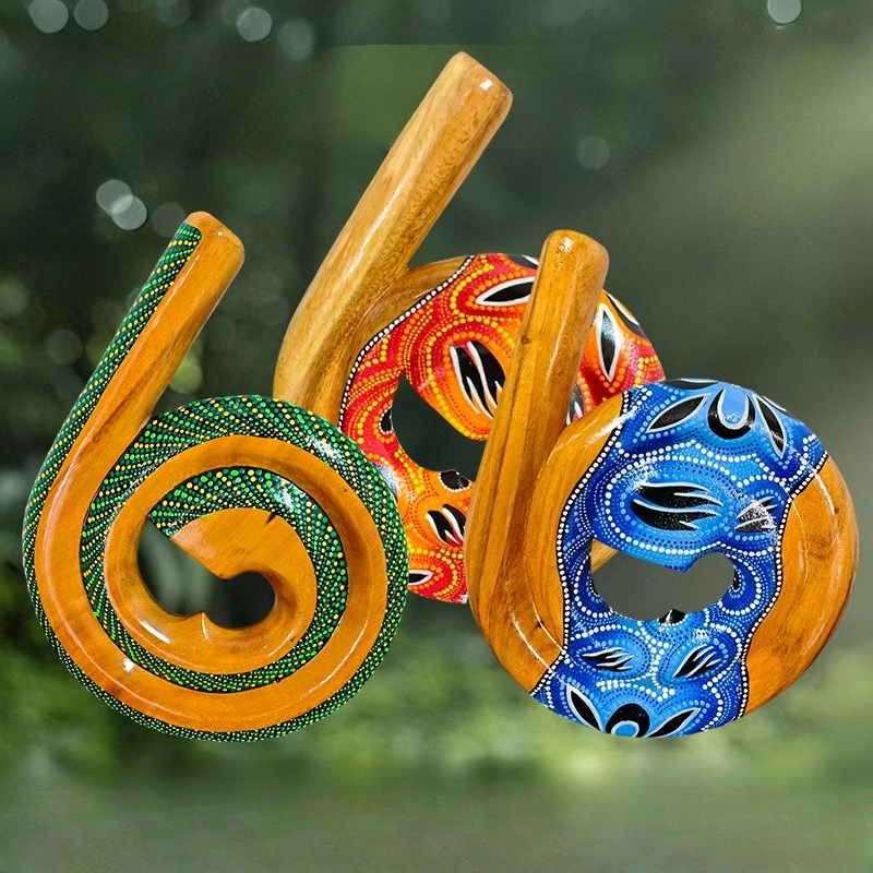 Round Didgeridoo Portable Bamb - Didgeridoo Bamboo recension och pris