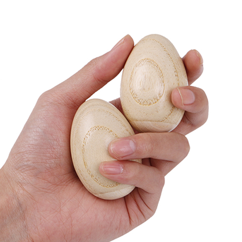 Wooden Maracas Egg Shakers Mus - Musical Instrument Maraca recension och pris