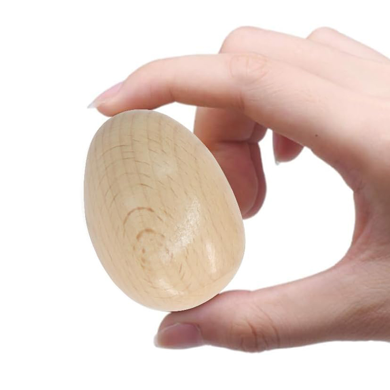 Wooden Maracas Egg Shakers Mus - Musical Instrument Maraca recension och pris