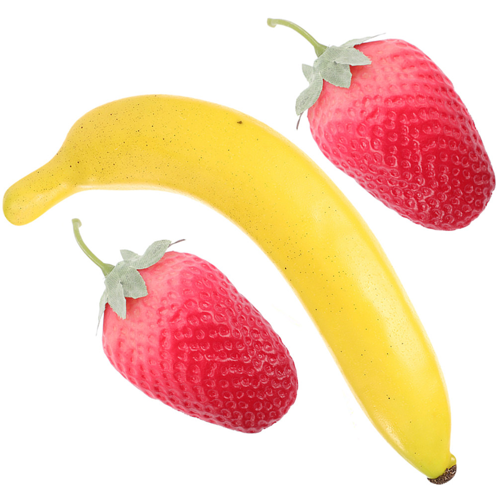 3Pcs Simulation Fruit Sand Sha - Musical Instrument Maraca recension och pris